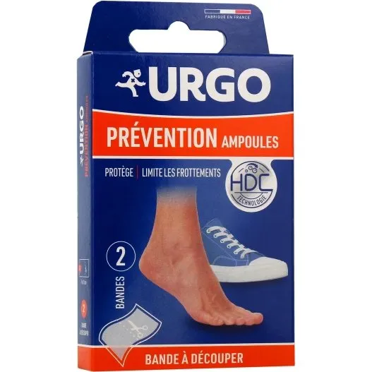 Urgo Prévention Ampoules Bandes Hydrocolloïdes