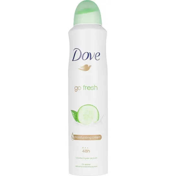 Dove Go Fresh Dodorant Spray Concombre & Th Vert 150 ml