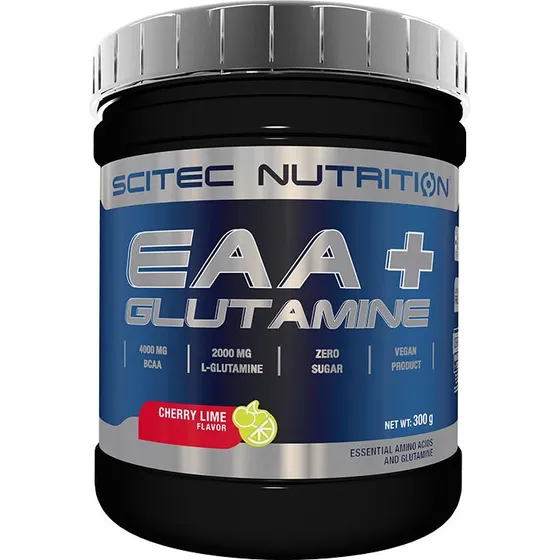 Scitec Nutrition EAA + Glutamine 300 g Cerise Citron Vert