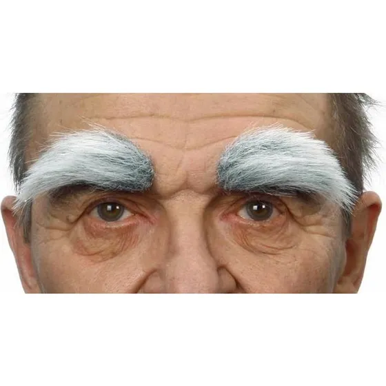 My Other Me Faux Sourcils Gris Taille Unique