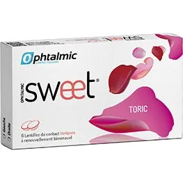 Ophtalmic Sweet Toric 6L bi-mensuelles