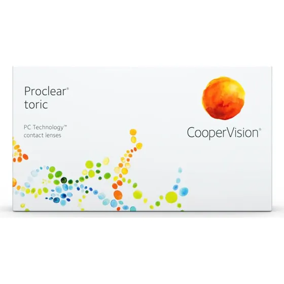 CooperVision Proclear Toric 6 lentilles mensuelles