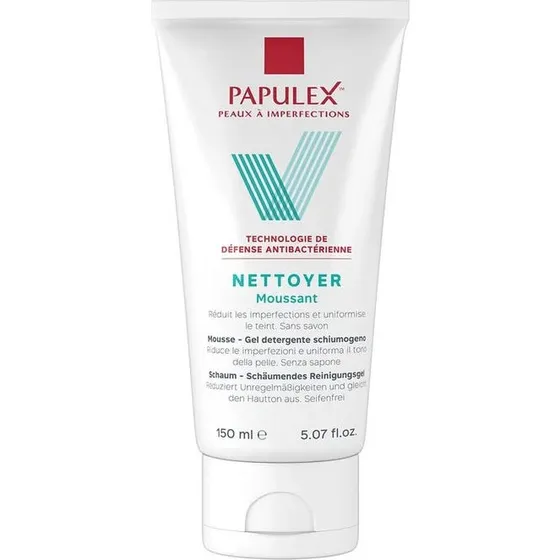 PAPULEX Moussant Gel Nettoyant à Imperfections 150ml