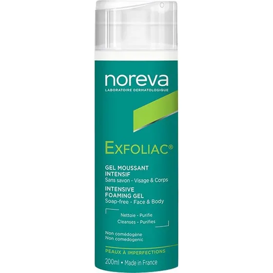 Noreva Exfoliac Gel Moussant Intensif 2x200ml