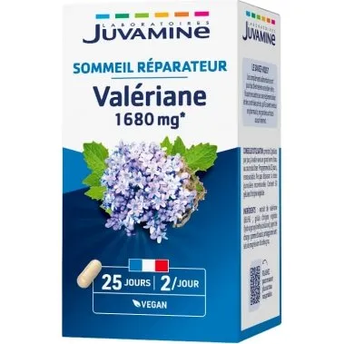 Juvamine Valériane 1680 mg 50 Gélules