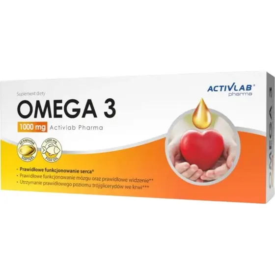Activlab Pharma Omega-3 1000 mg - 60 Capsules
