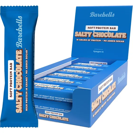 Barebells Soft Protein Bar Salty Chocolate (12 x 55 g)