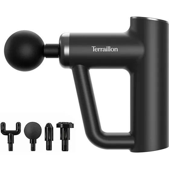 Terraillon Pistolet de Massage Fitness Noir