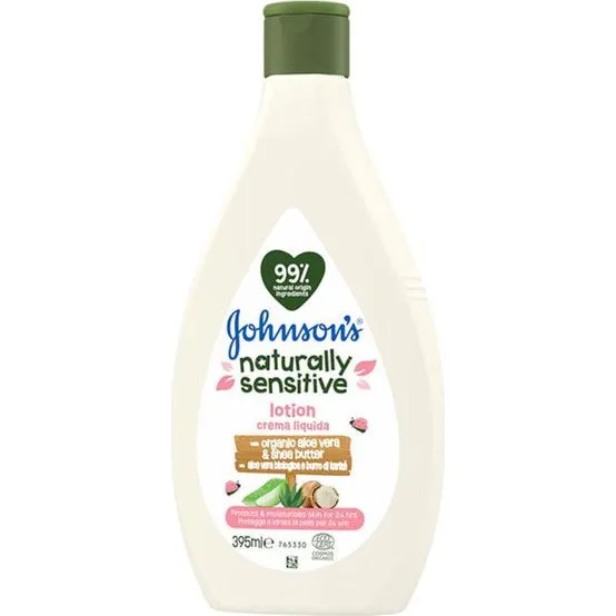 Johnson's Baby Lotion Corps Bio Aloe Vera 395 ml