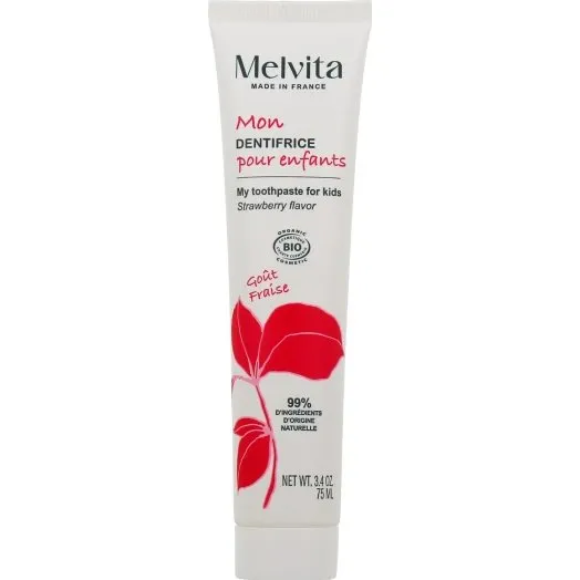 Melvita Bio Mon Dentifrice Enfant Fraise 75ml