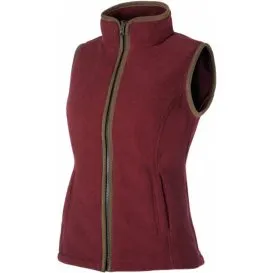 Baleno Sally Gilet Femme Vert Polaire Sherpa