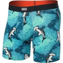 SAXX Boxer Multi-Sport Mesh - L Hammerhead Camo-Aqua