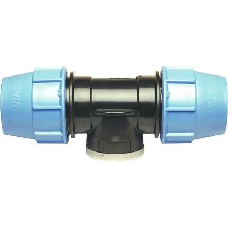 Té PLAST Égal 11/4'' (33/42) pour Tube PE Ø40 mm