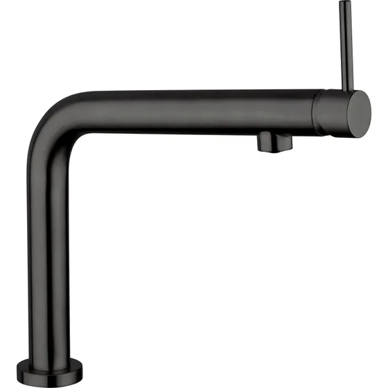 Cox Slim Mitigeur Bec Mobile PVD Noir Mat Brossé