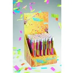 Canon confettis multicolores rectangulaire Canon