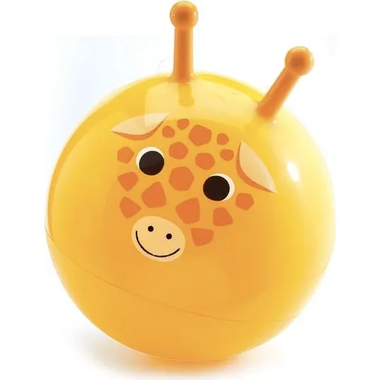 Djeco Jumpy Gigi - Ballon sauteur girafe 45 cm