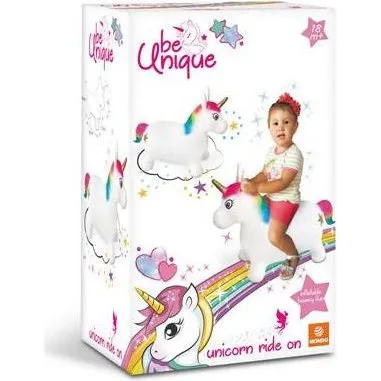 Mondo Ballon Sauteur Licorne 65 cm - 18 mois+