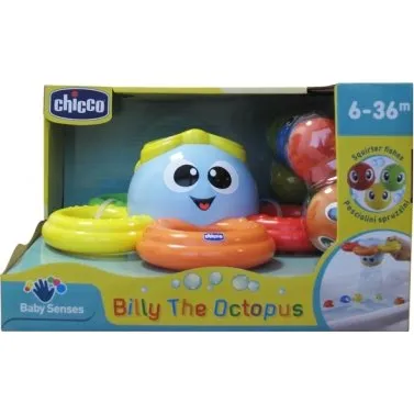 Chicco Billy la Pieuvre de bain - Jouet éveil aquatique