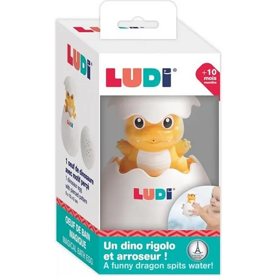 Ludi Oeuf de bain magique dino rigolo