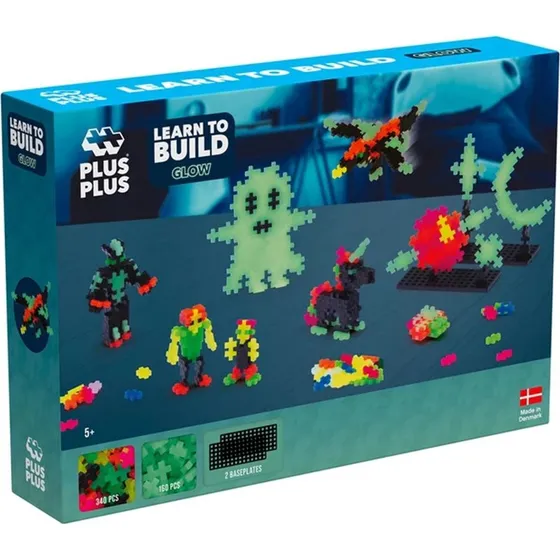 Plus Plus Kit Découvertes Phosphorescent 500 Pièces