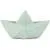 Oli & Carol Bateau Origami Menthe - Jouet de Bain & Dentition