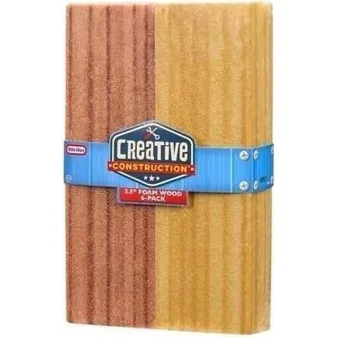 Little Tikes Creative Construction - Set Bois 6 Pièces