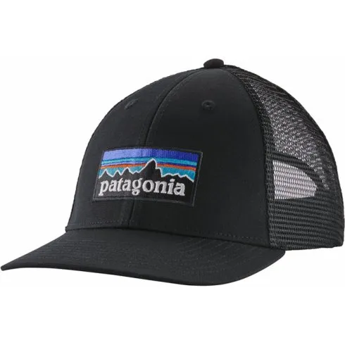 Patagonia P-6 Logo LoPro Trucker Noir