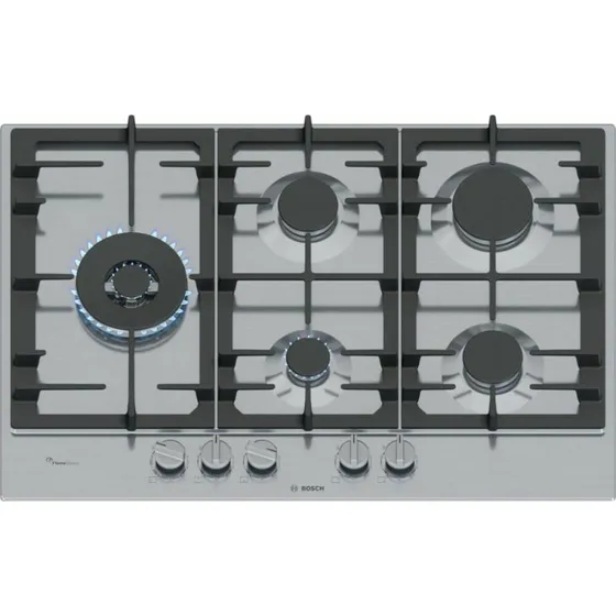 Bosch PCS7A5I90 Plaque à Gaz 75 cm Inox