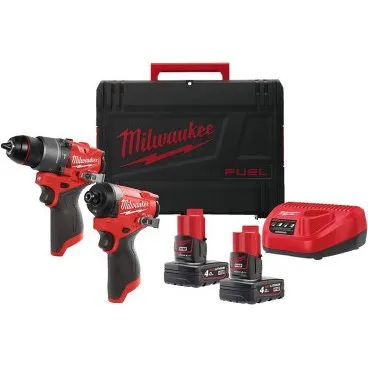 Milwaukee M12 FPP2A2-402X Set Combo 12V