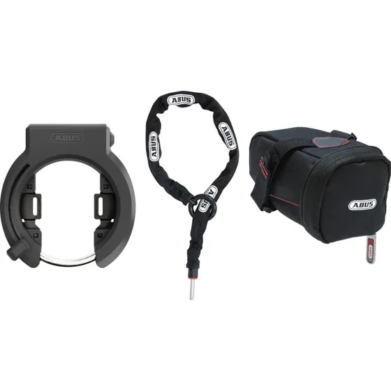 ABUS 6950M Granit XPlus - Antivol cadre + chaîne + sacoche