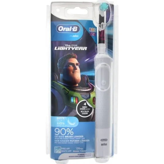 Oral-B Kids Buzz L'Eclair Brosse à Dents Électrique 3 ans+