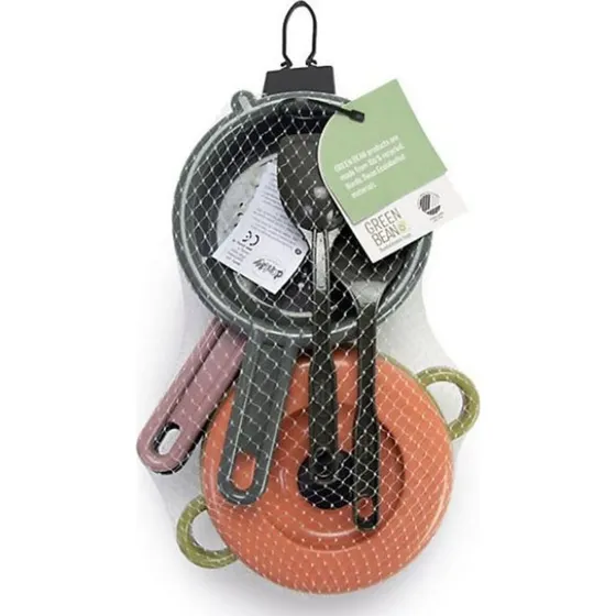 Green Bean Set de dinette 7 pcs recyclé