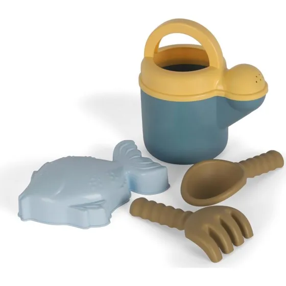 Dantoy Set de Plage BIO Plastic 4 Pièces Bleu/Vert