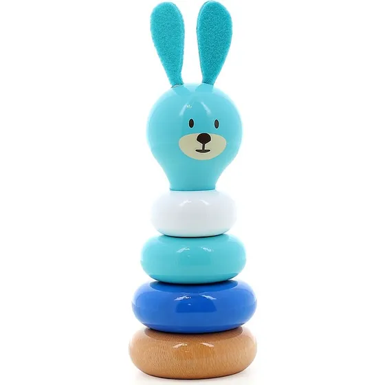 Vilac Raoul le lapin - Empilable en bois massif
