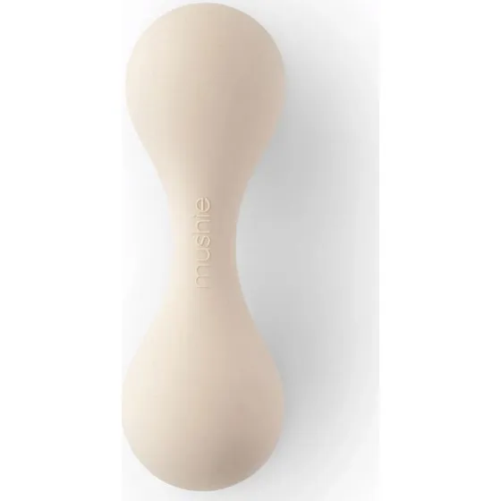 Mushie Hochet Sables Mouvements Beige
