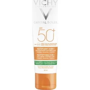 Vichy Capital Soleil Crème Matifiante 3-en-1 SPF50+ 50ml