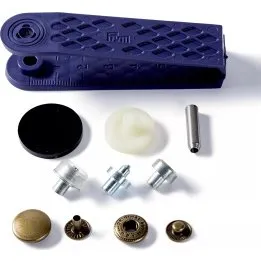 Prym Boutons Pression Anorak 15 mm Vieil Or - 10 pièces