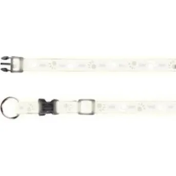 Silver Reflect Collier M-L 35-55 cm, Noir/Gris Argent