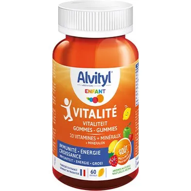 Alvityl Vitalit 10 Vitamines 60 Gommes