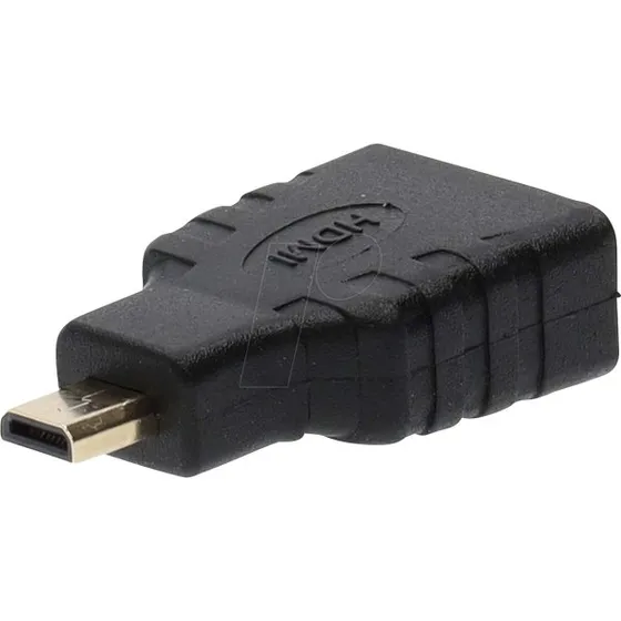 Référence Gaming Adaptateur HDMI Micro vers HDMI Plaqué Or