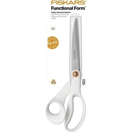 Fiskars Ciseaux Universels FF 25cm Blanc