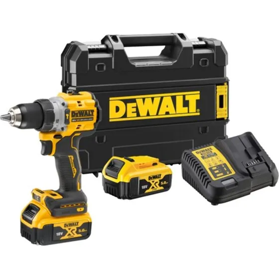 DeWalt DCD805P2T-QW Perceuse XR 18V 5Ah Sans Balais