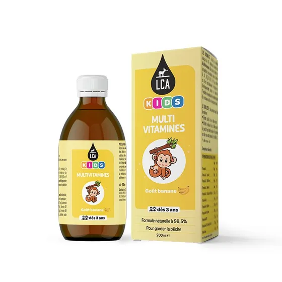 LCA Kids Multivitamines Gout Banane 200ml