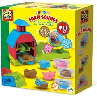 Ses Creative - Pâte à modeler bruits de la ferme