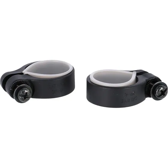 SKS Colliers de fixation garde-boue 26.5-30.5 mm noir