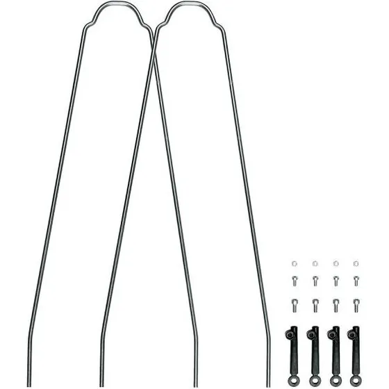 SKS Tringle de Garde-Boue Set 55 Cross - Argent