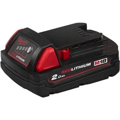 Milwaukee M18 B2 Batterie 18V 2.0Ah Red Lithium