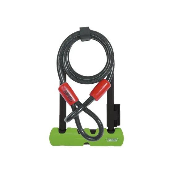 Abus Ultra 410 Antivol Vélo 230 mm avec Cable Étendu Noir