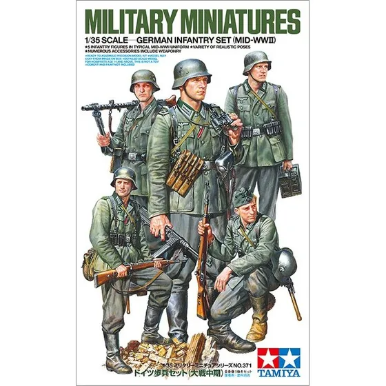 Tamiya 35371 Fantassins Allemands 1941-42 1/35