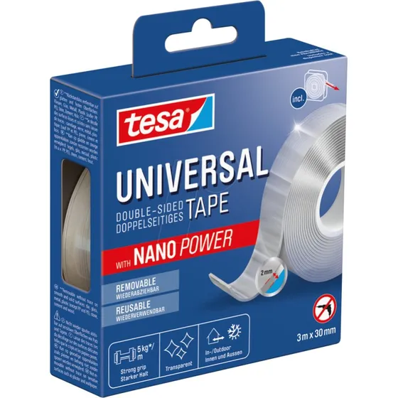 tesa Nano Tape 55810-00000-00 3 m x 30 mm